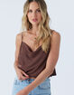 O'NEILL Corinne Womens Cowl Neck Top image number 1