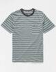 VOLCOM Cornett Mens Charcoal Pocket Tee image number 1