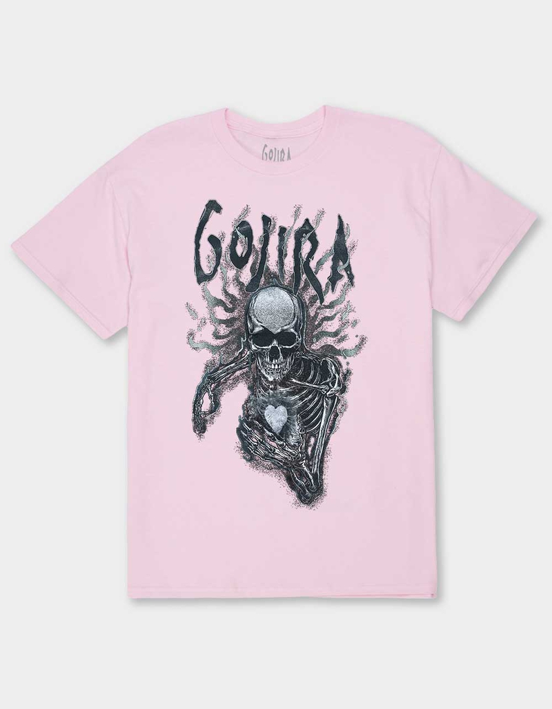 GOJIRA Skeleton Heart Unisex Tee image number 0