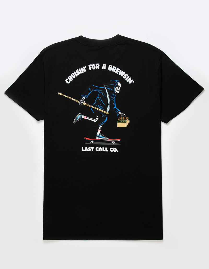 LAST CALL CO. Brewsin' Mens Tee image number 0