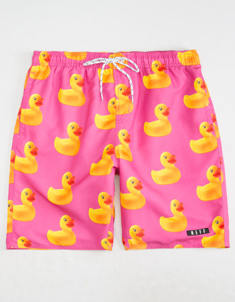 NEFF Ducky Mens Hot Tub Volley Shorts image number 0