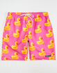 NEFF Ducky Mens Hot Tub Volley Shorts image number 1