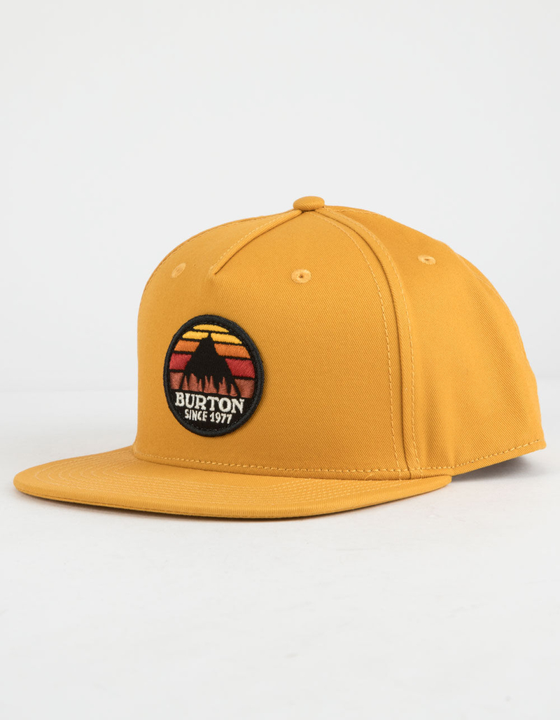 BURTON Underhill Yellow Mens Snapback Hat image number 0