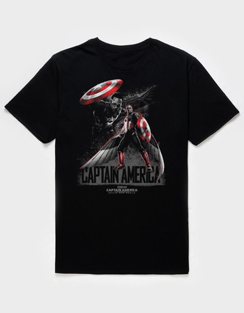 CAPTAIN AMERICA Brave New World Double Pose Unisex Tee Primary Image