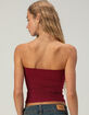 BOZZOLO Polka Dot Womens Tube Top image number 4