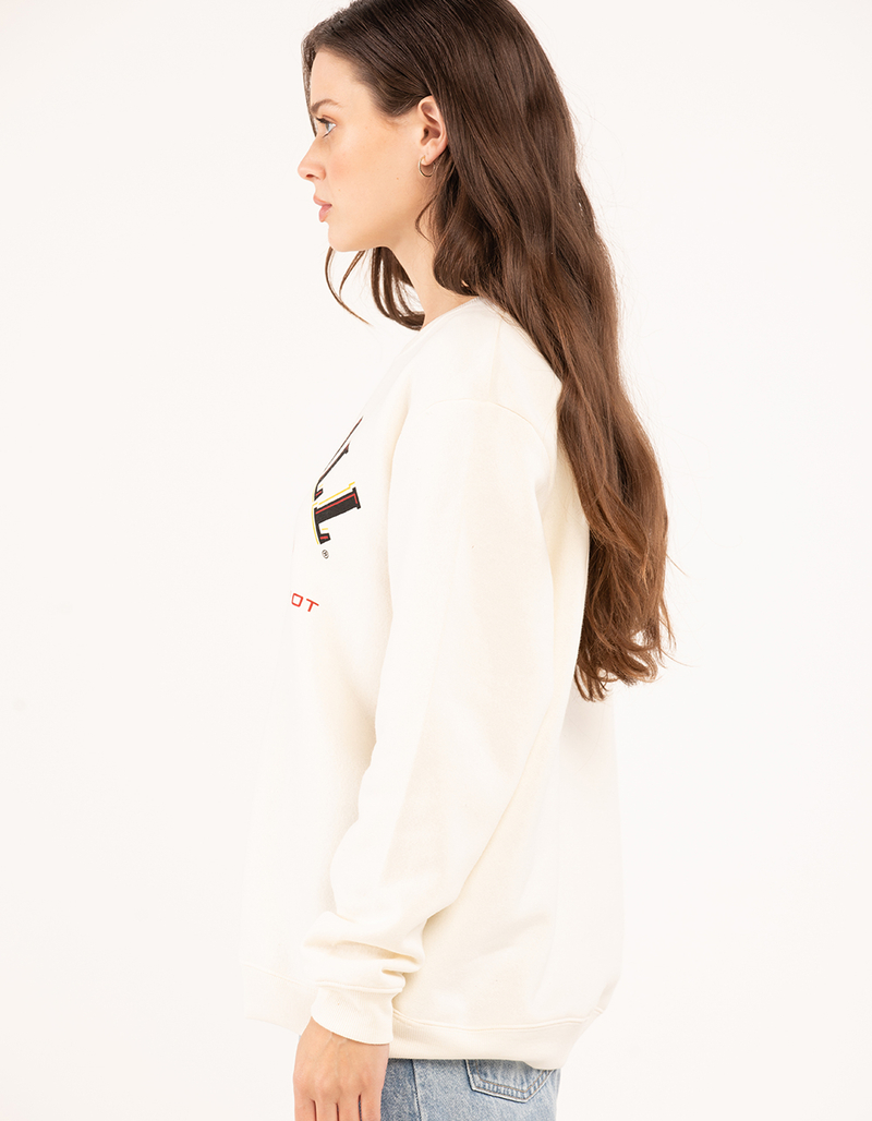 RIPPLE JUNCTION Fireball Womens Crewneck Sweatshirt image number 4