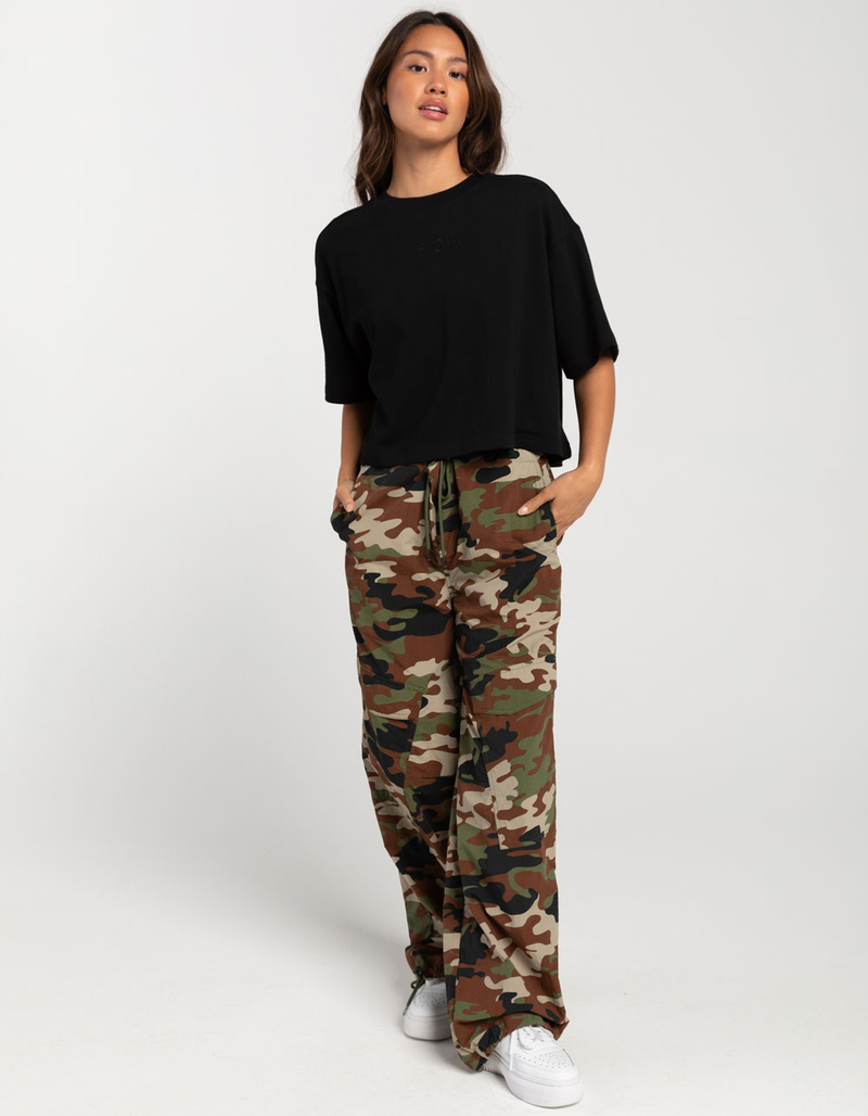 FOX Woodmark Womens Oversized Crop Tee image number 3