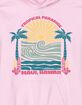 HAWAII Maui Tropical Paradise Unisex Kids Hoodie image number 2