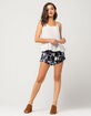 FULL TILT Tie Dye Ruffle Womens Shorts image number 4