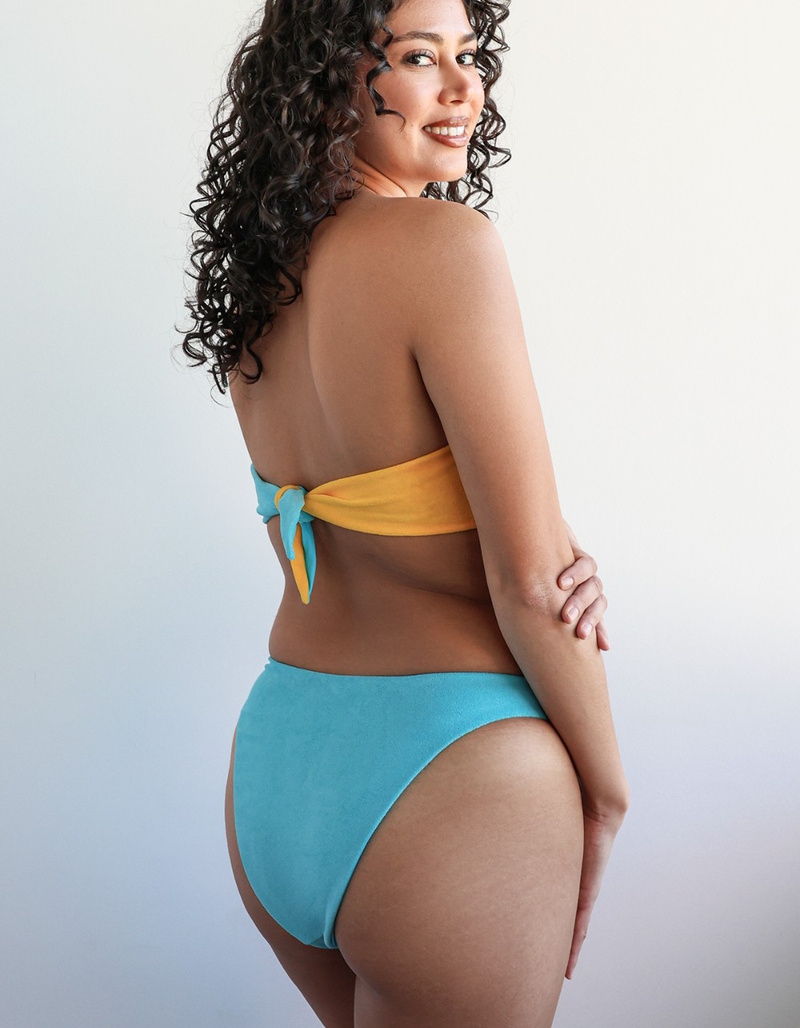 DIPPIN' DAISY'S Lotus Bandeau Bikini Top image number 5