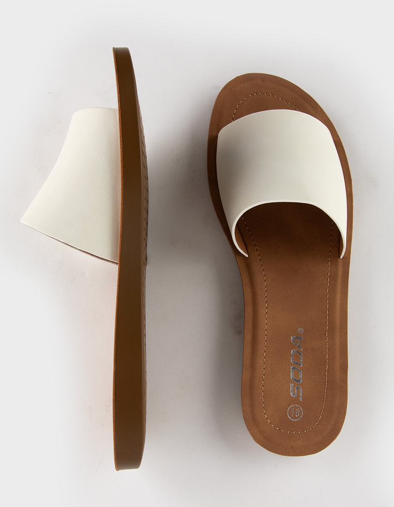 SODA Comfort Womens Slide Sandals image number 4