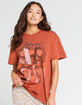 WEST OF MELROSE Poison Womens Oversized Tee image number 1