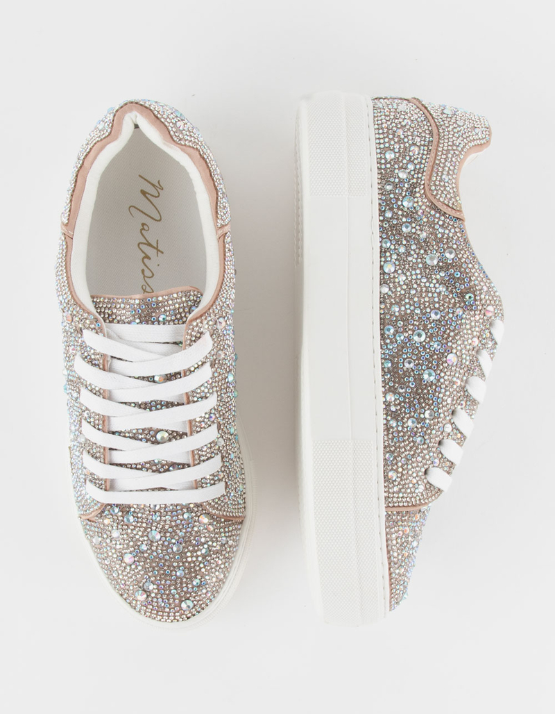 MATISSE Julia Rhinestone Platform Womens Sneakers image number 4