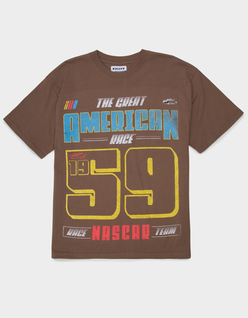 TILLYS x NASCAR 1958 Team Mens Boxy Tee image number 0