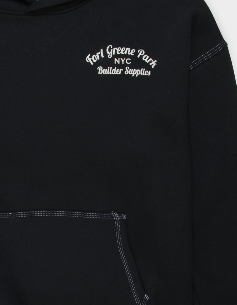 BROOKLYN CLOTH Greene Park Rose Mens Hoodie image number 3