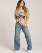FULL TILT Rebel Ryder Womens Boyfriend Tee image number 4