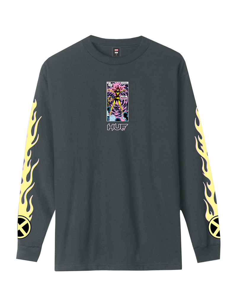 HUF x X-MEN Phoenix Rising Mens Long Sleeve Tee image number 1