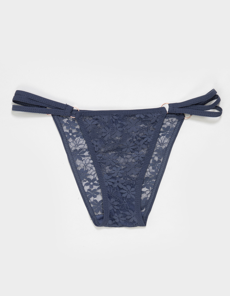 FULL TILT Side Strappy Lace Cheeky Panties image number 0