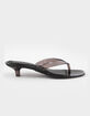 BAMBOO Stacy Womens Jelly Kitten Heels image number 1
