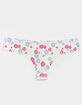 FULL TILT Lasercut Multi Floral Thong image number 1