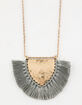 FULL TILT Tassel Necklace image number 1