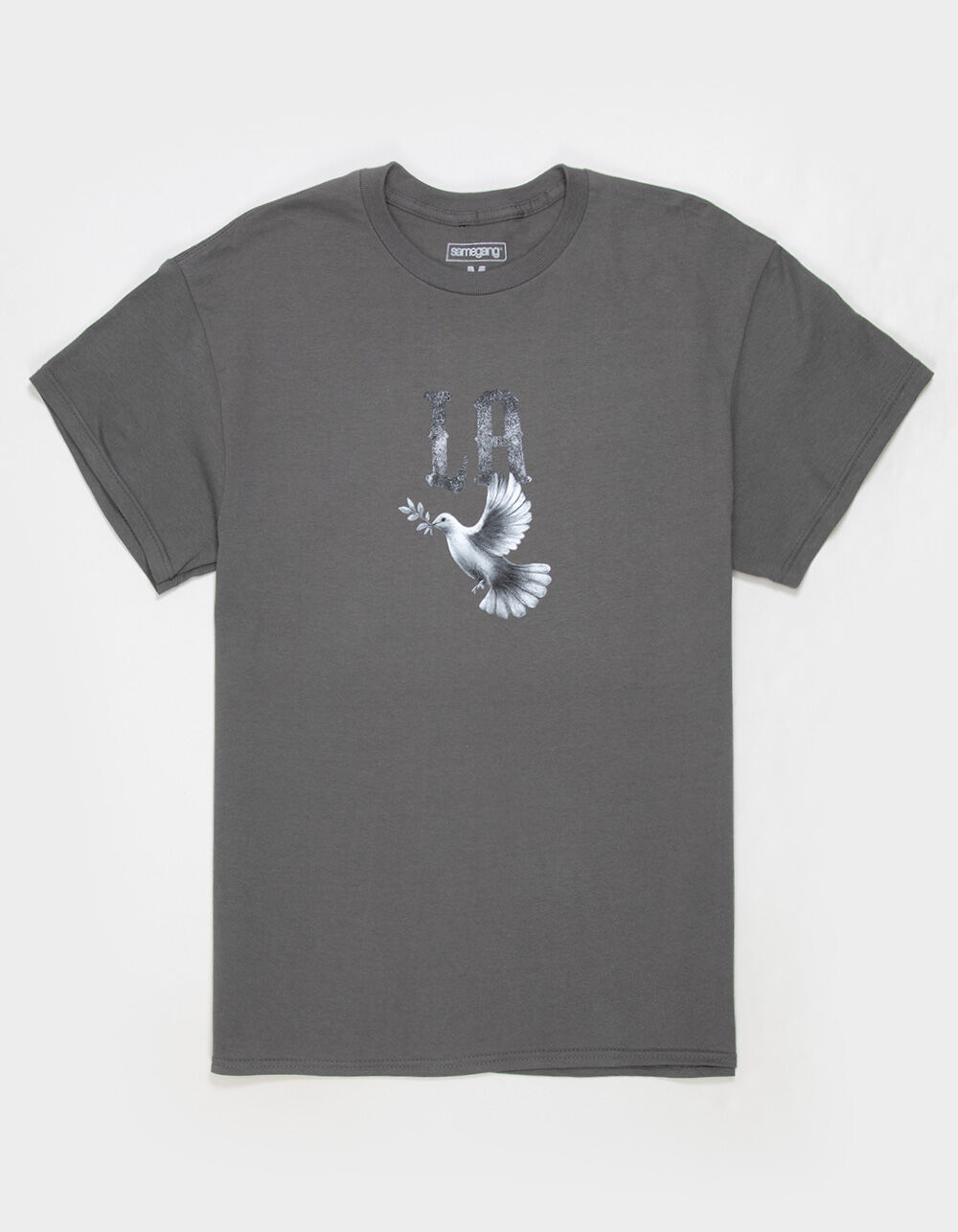 SAME GANG LA Dove Mens Tee - CHARCOAL | Tillys