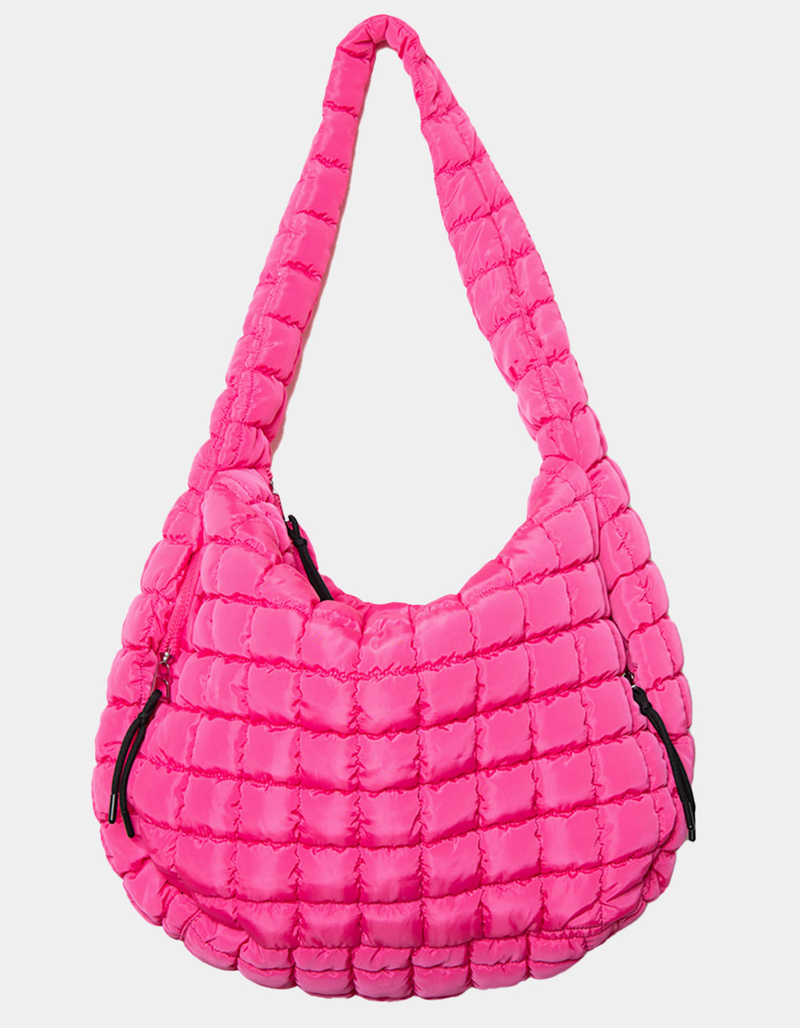 KATYDID Oversized Quilted Hobo Tote Bag image number 0