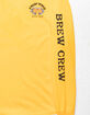 FRESH VIBES Brew Crew Gold Mens T-Shirt image number 2