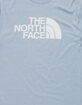 THE NORTH FACE Half Dome Triblend Blue Mens T-Shirt image number 2