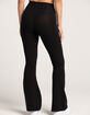 TILLYS Cinch Front Womens Flare Leggings image number 4