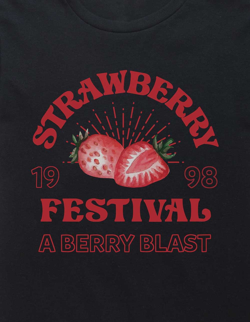 STRAWBERRY Berry Blast Festival Unisex Kids Tee image number 1