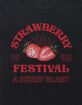 STRAWBERRY Berry Blast Festival Unisex Kids Tee image number 2