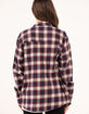 RSQ Womens Plaid Oversized Flannel image number 7
