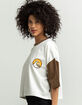 QUIKSILVER Cold Waves Womens Crop Tee image number 3