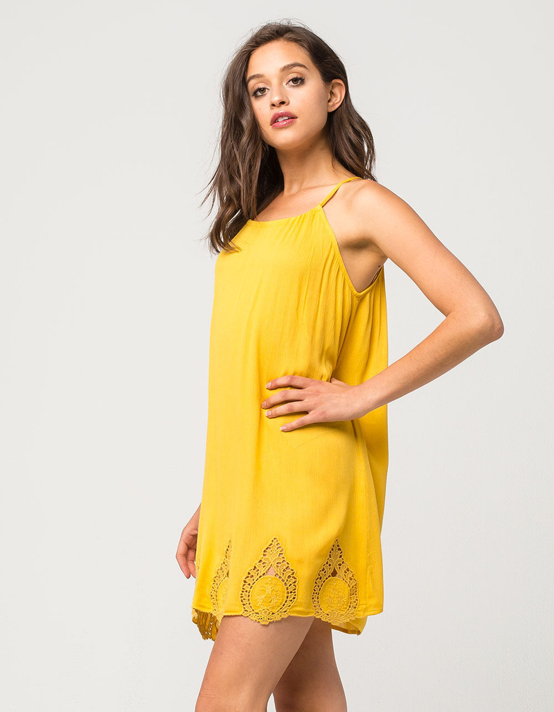 FULL TILT Crochet Hem Dress image number 1