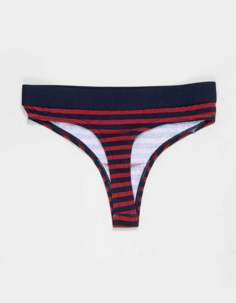 FULL TILT Waistband Cotton Thong image number 1