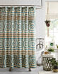 JUNGALOW BY JUSTINA BLAKENEY Hypnotic Blue Shower Curtain image number 1