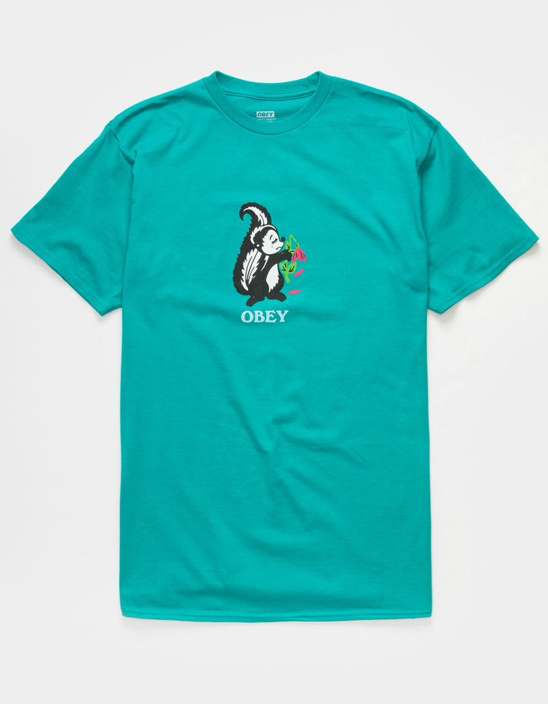 OBEY The Stinks Mens T-Shirt image number 1