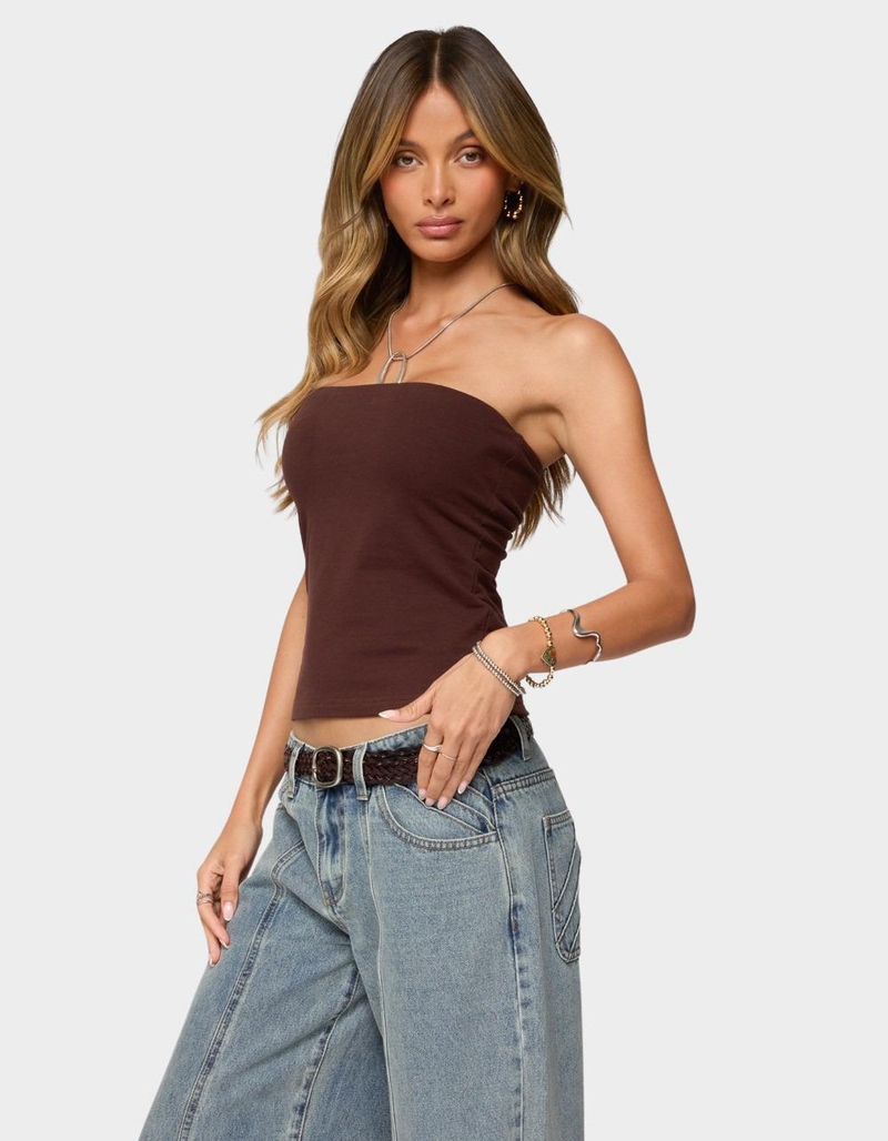EDIKTED Built In Bra Tube Top image number 1