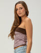 RSQ Womens Reversible Tube Top image number 3