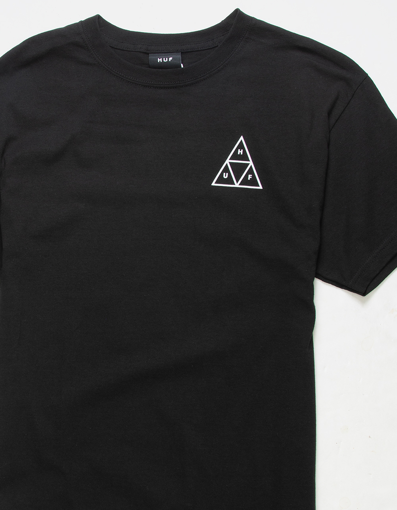 HUF Essentials Triple Triangle Mens Tee image number 2