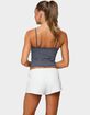 EDIKTED Tova Striped Scoop Tank Top image number 3