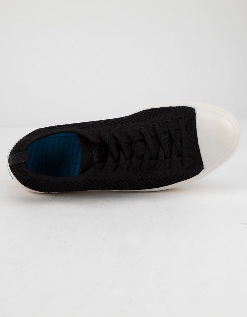 PEOPLE FOOTWEAR The Phillips Knit Really Black & Picket White Shoes image number 2