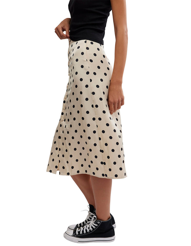 FREE PEOPLE Analise Womens Printed Midi Skirt image number 2