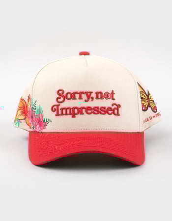 FIELD GRADE Sorry, Not Impressed Snapback Hat Alternative Image