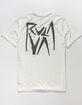 RVCA Mako Mens White T-Shirt image number 1