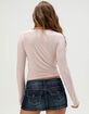 FULL TILT Hardware Womens Long Sleeve Top image number 4
