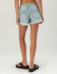 RSQ Womens Mid Rise Vintage-Inspired Shorts image number 3