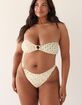 DIPPIN' DAISY'S Lotus Bandeau Bikini Top image number 8