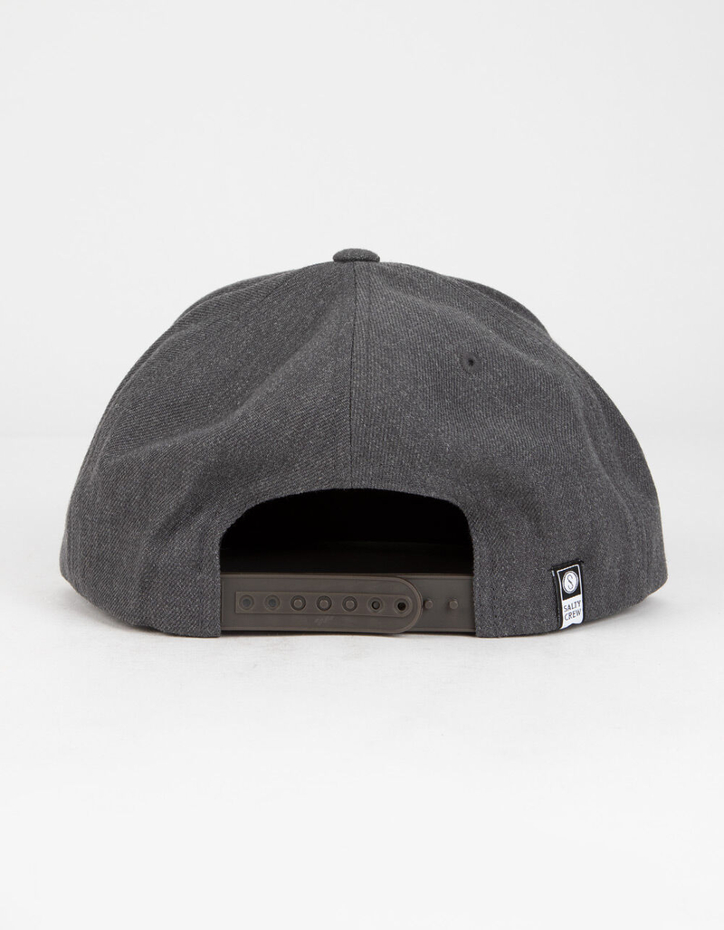 SALTY CREW Farallon Mens Grey Snapback Hat image number 1